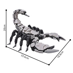 693PCS Mechanical Scorpion MOC Building Block Bricks |MocPixel