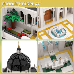 4055PCS Basilique St Maurice MOC Building Block Bricks |MocPixel