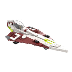 254PCS khatmorg's Obi-Wan's Delta-7 Aethersprite-Class Interceptor MOC Building Block Bricks |MocPixel