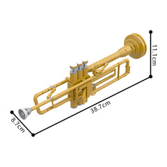 298PCS Trumpet/722PCS Saxophone Music MOC Building Block Bricks |MocPixel