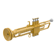 298PCS Trumpet/722PCS Saxophone Music MOC Building Block Bricks |MocPixel