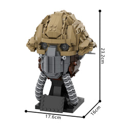 805PCS Benthic ("Helmet" Collection) MOC Building Block Bricks |MocPixel
