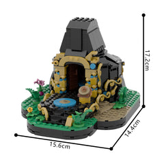 459PCS Wild Ancient Shrine MOC Building Block Bricks |MocPixel