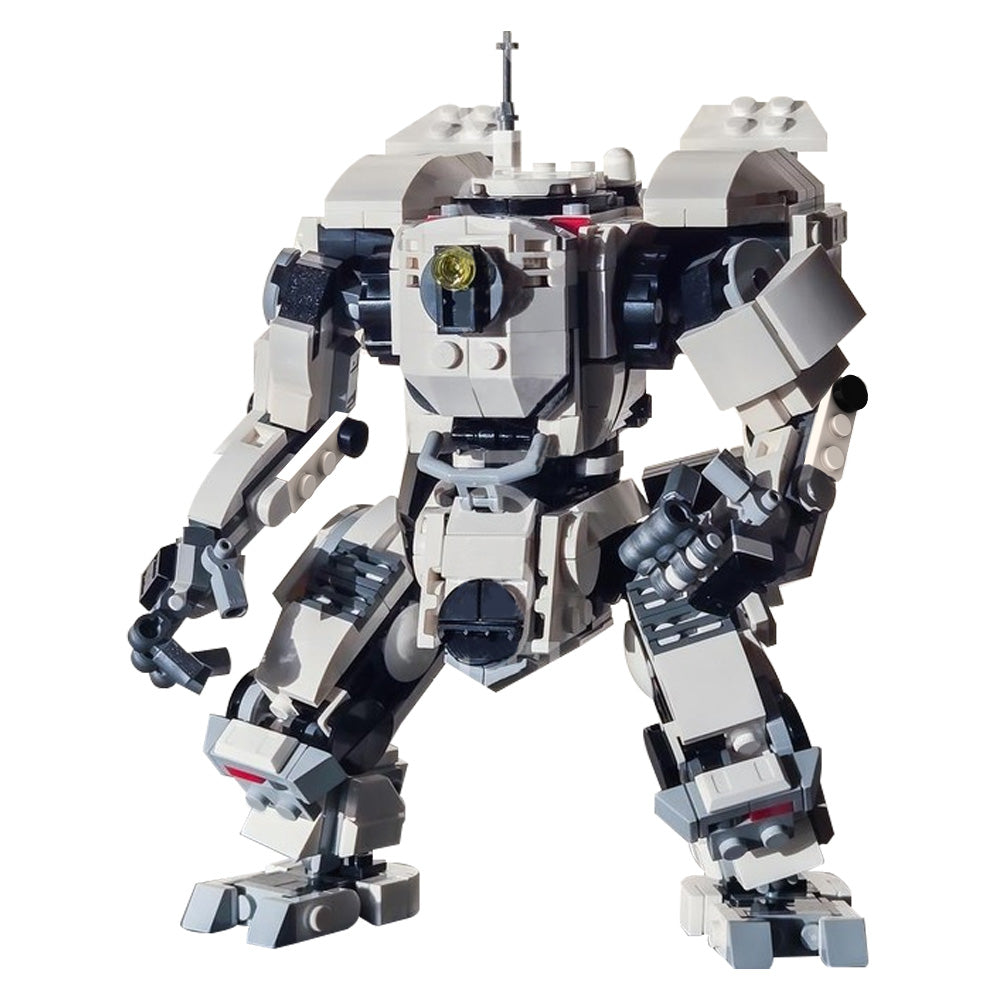649PCS Bison Titan From Titanfell 2 Concept Art MOC Building Block Bricks |MocPixel