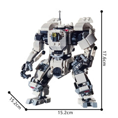 649PCS Bison Titan From Titanfell 2 Concept Art MOC Building Block Bricks |MocPixel