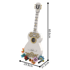 810PCS Coco Guitar MOC Building Block Bricks |MocPixel