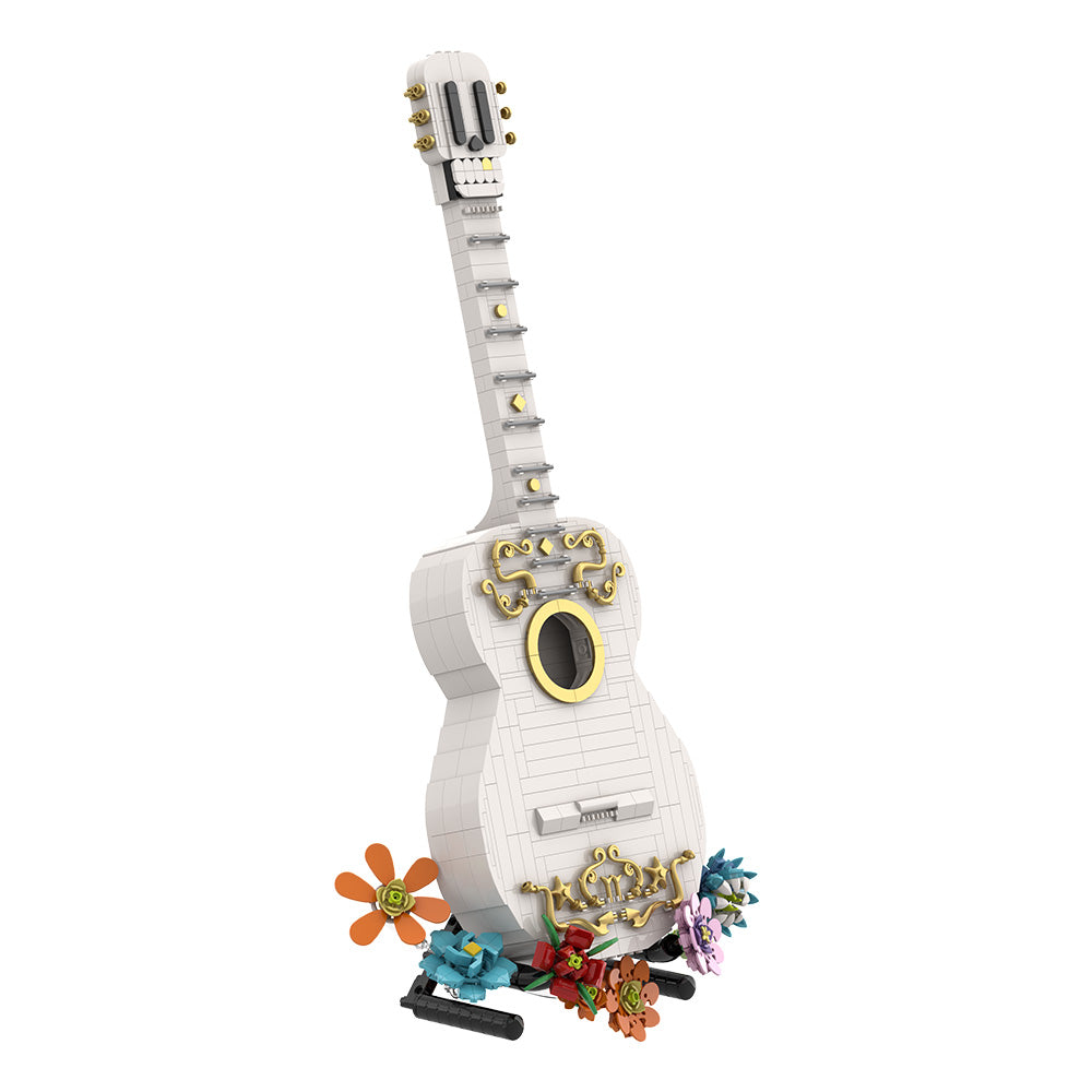 810PCS Coco Guitar MOC Building Block Bricks |MocPixel – mocpixel