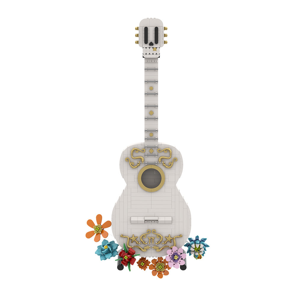 810PCS Coco Guitar MOC Building Block Bricks |MocPixel