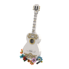 810PCS Coco Guitar MOC Building Block Bricks |MocPixel