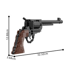 291PCS Colt Saa Model 1873 Cavalry Revolver MOC Building Block Bricks |MocPixel