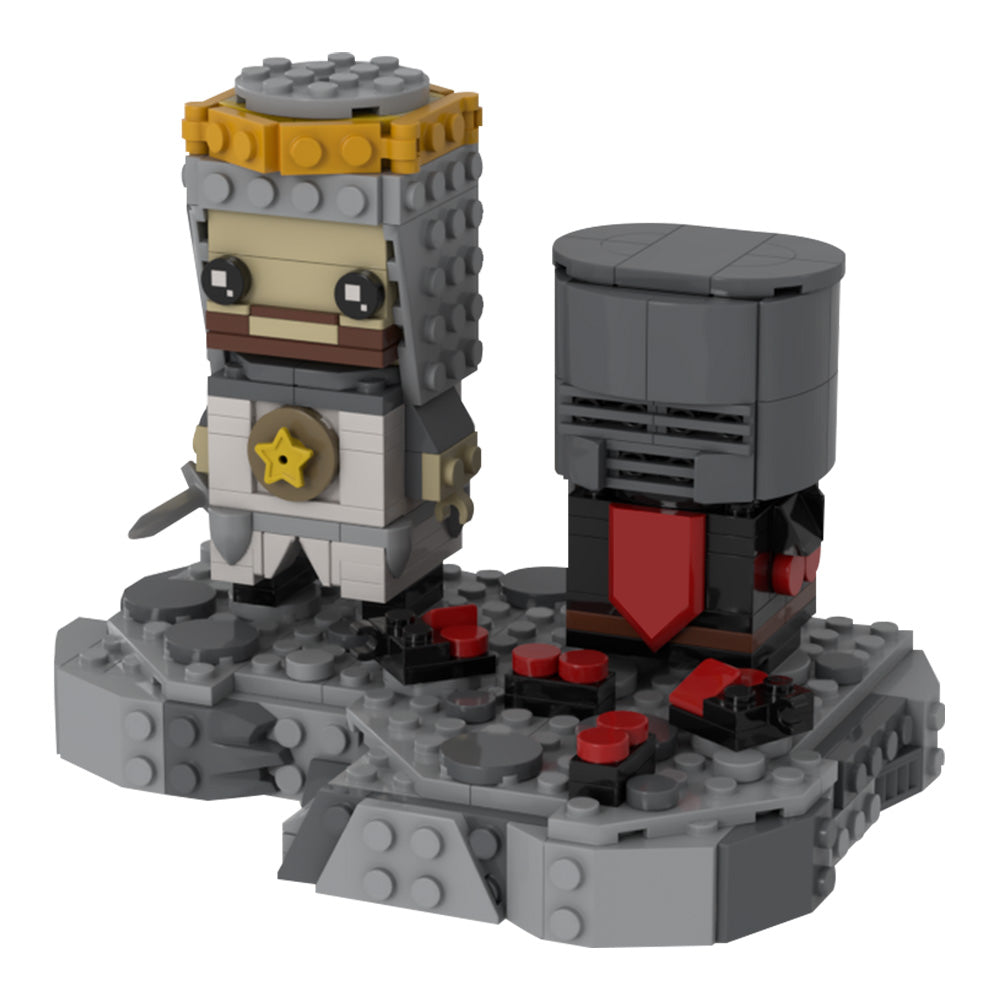311PCS MP - Black Knight Duel MOC Building Block Bricks |MocPixel