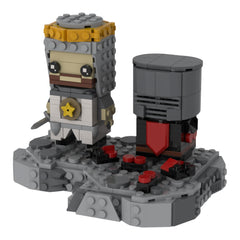 311PCS MP - Black Knight Duel MOC Building Block Bricks |MocPixel