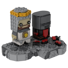 311PCS MP - Black Knight Duel MOC Building Block Bricks |MocPixel