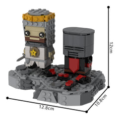 311PCS MP - Black Knight Duel MOC Building Block Bricks |MocPixel