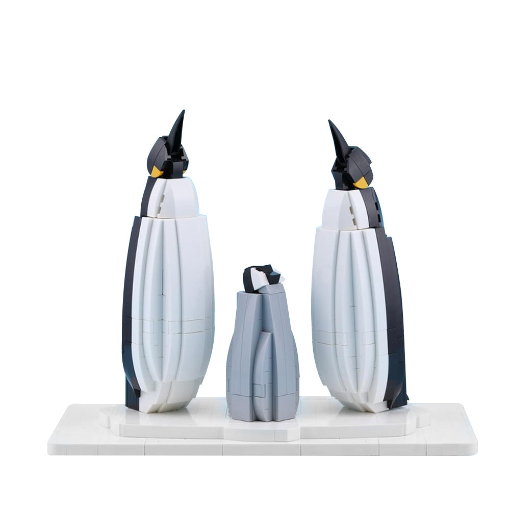 651PCS Penguin Family MOC Building Block Bricks |MocPixel