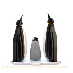 651PCS Penguin Family MOC Building Block Bricks |MocPixel