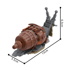 104PCS Giant African Snail MOC Building Block Bricks |MocPixel