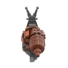 104PCS Giant African Snail MOC Building Block Bricks |MocPixel