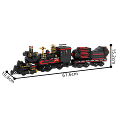 880PCS  'Jules Verne' Time Train The Future MOC Building Block Bricks |MocPixel