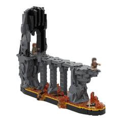 1865PCS The Fires Of Mount Doom MOC Building Block Bricks |MocPixel
