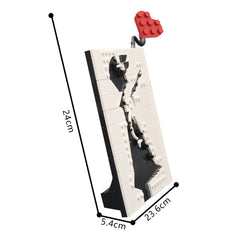 166PCS Banksy - Girl With Balloon MOC Building Block Bricks |MocPixel