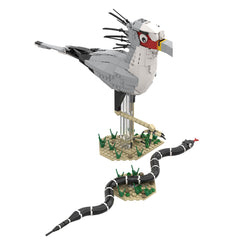 615PCS The Killer Queen - SecretaryBird MOC Building Block Bricks |MocPixel
