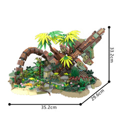 1006PCS Ruin Of Horus (From Horizon) MOC Building Block Bricks |MocPixel