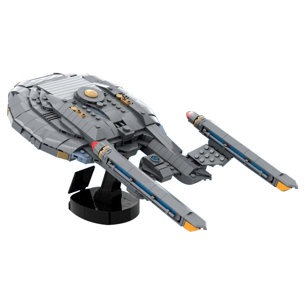 989PCS Enterprise (Nx-01) Midi Scale — Star Trrek: Enterprise MOC Building Block Bricks |MocPixel