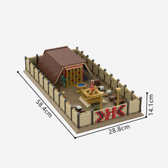 1355PCS The Tent of Meeting MOC Building Block Bricks |MocPixel
