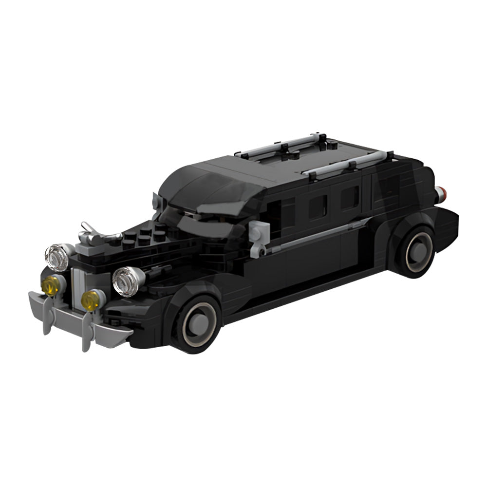 425PCS The Addams' Car MOC Building Block Bricks |MocPixel