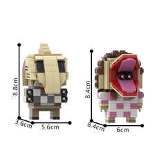 408PCS Barbara Maitland&Adam Maitland（Beetllejuice） MOC Building Block Bricks |MocPixel