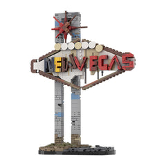 653PCS New Vegas Sign | Fellout New Vegas MOC Building Block Bricks |MocPixel