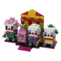 Killer Clowns/E Clown BrickHeadz MOC Building Block Bricks |MocPixel