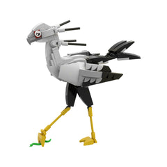 Birds Series-Secretary Bird /Golden Eagle/ Golden Oriole MOC Building Block Bricks |MocPixel