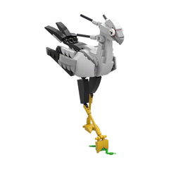 Birds Series-Secretary Bird /Golden Eagle/ Golden Oriole MOC Building Block Bricks |MocPixel