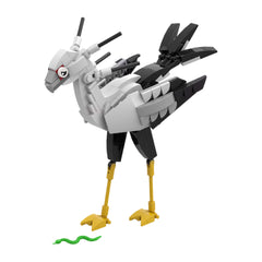 Birds Series-Secretary Bird /Golden Eagle/ Golden Oriole MOC Building Block Bricks |MocPixel