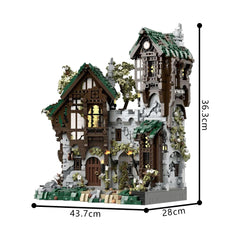 4545PCS Gate Keepers - Medieval Fantasy Display Series MOC Building Block Bricks |MocPixel