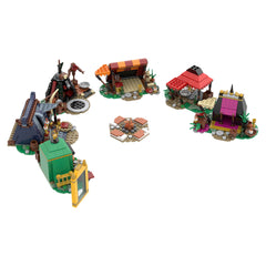 838PCS BaIdur Series 3 Fire Camp Set MOC Building Block Bricks |MocPixel