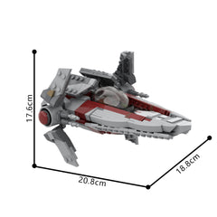 425PCS Republic / Imperial V-Wing MOC Building Block Bricks |MocPixel
