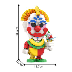 Killer Clowns/E Clown BrickHeadz MOC Building Block Bricks |MocPixel
