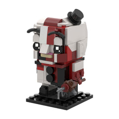 157PCS Artsy Clown (Strawberry Jam Edition) Brickheadz MOC Building Block Bricks |MocPixel