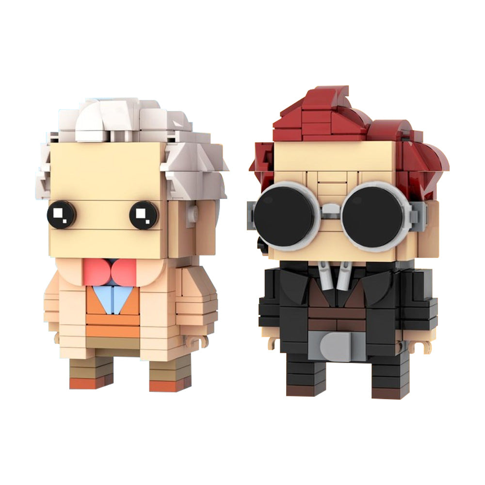 374PCS Omens Good Brickheadz MOC Building Block Bricks |MocPixel