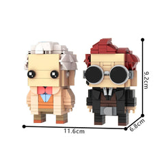 374PCS Omens Good Brickheadz MOC Building Block Bricks |MocPixel