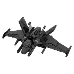 386PCS Arkham Origins Batwing MOC Building Block Bricks |MocPixel