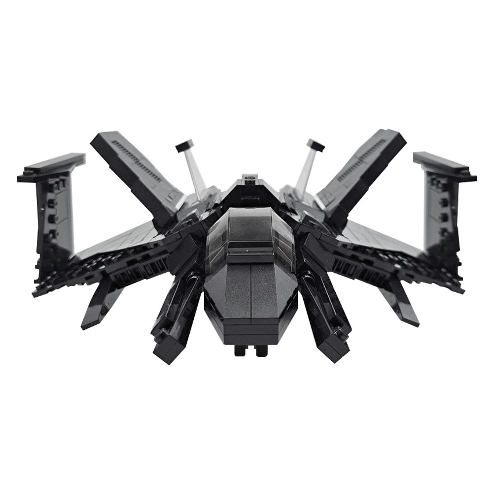 386PCS Arkham Origins Batwing MOC Building Block Bricks |MocPixel