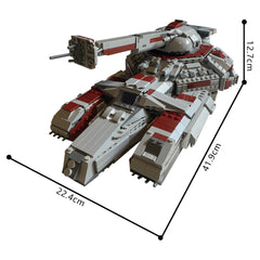 1774PCS Rx-200 Falchion (Republic Stun Tank) MOC Building Block Bricks |MocPixel