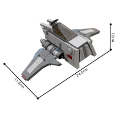 548PCS Int-3 Omen - Royal Guard Starfighter MOC Building Block Bricks |MocPixel