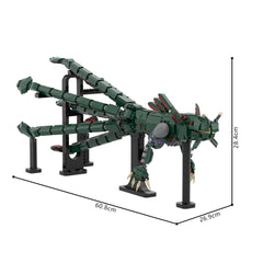 1961PCS Sea Dragon Leviathan (Subnauttica) MOC Building Block Bricks |MocPixel