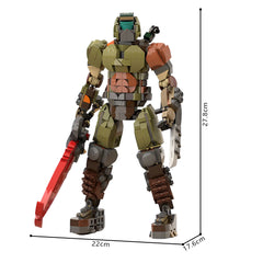 907PCS Dom Slayer MOC Building Block Bricks |MocPixel