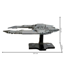 320PCS Battlestar Galactica Cylon Raider 2004 MOC Building Block Bricks |MocPixel